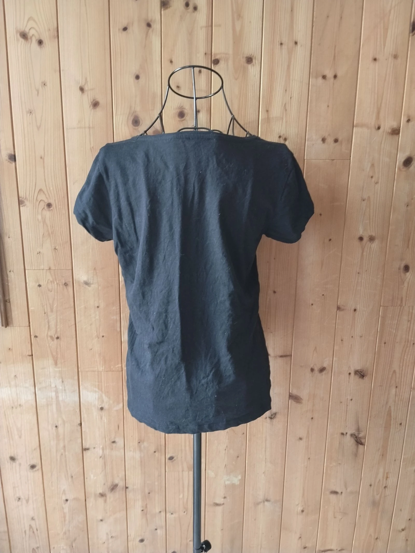 Camiseta negra mujer Fashion Private Company Talla M – photo 2